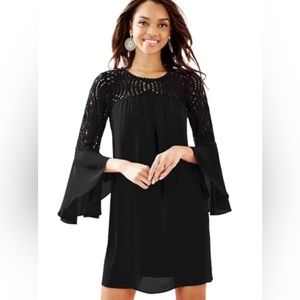 Lilly Pulitzer Amenna Dress Size 6 Onyx EUC